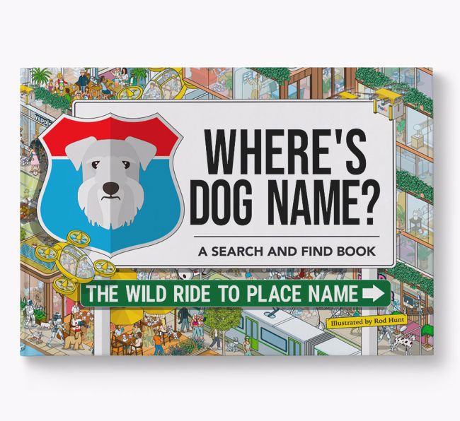 Personalised Cesky Terrier Book: Where's Cesky Terrier? Volume 3